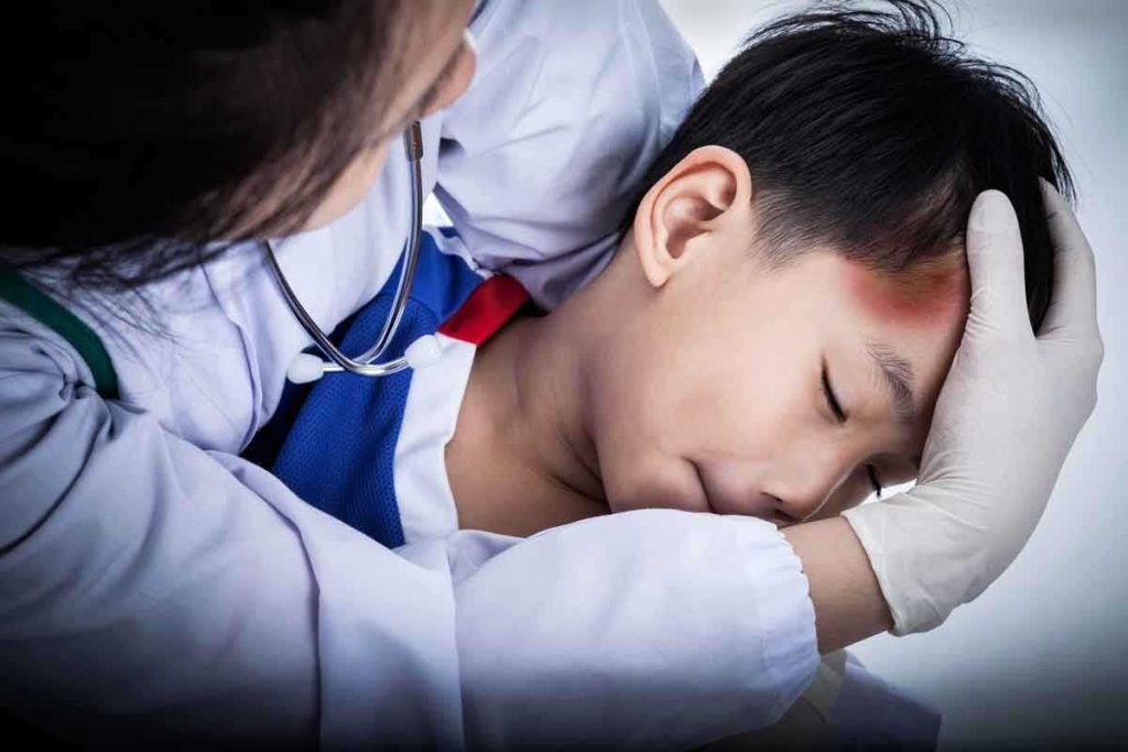 chấn thương sọ não ở trẻ em gồm những dấu hiệu nào